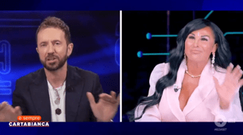 Caos a ‘È sempre Cartabianca’, botta e risposta tra Andrea Scanzi e Rita De Crescenzo – il video