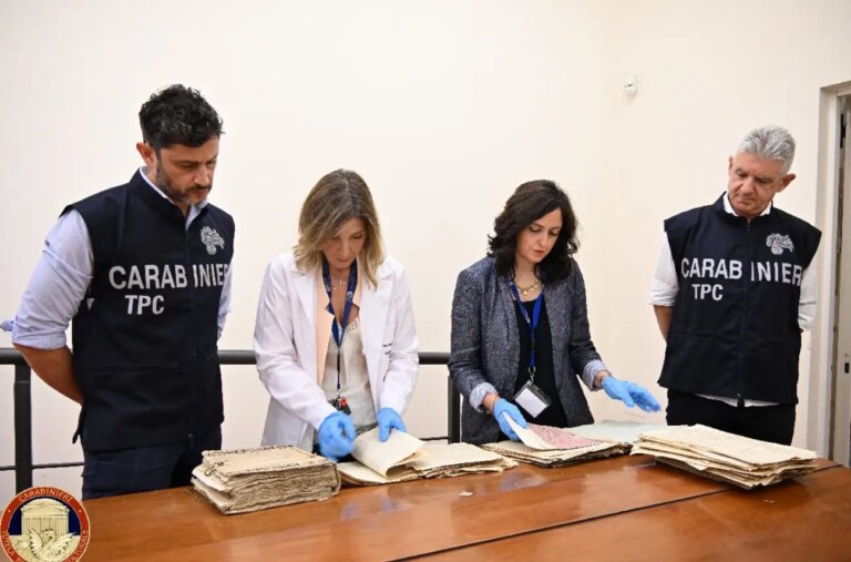 Traffico illecito di beni culturali, sequestrate a Palermo opere per 400 mila euro