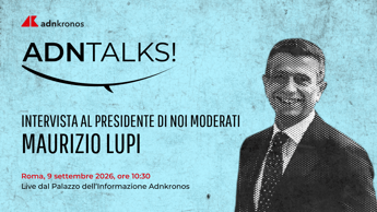Noi Moderati, Maurizio Lupi ospite dell’Adnkronos domani alle 11