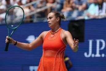 US Open, Sabalenka si lamenta di uno spettatore: “Sta fumando marijuana”