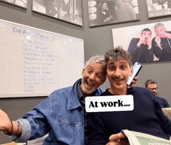 Fiorello e Biggio ‘at work’ in redazione ironizzano sul toto-morti, primo della lista Amadeus